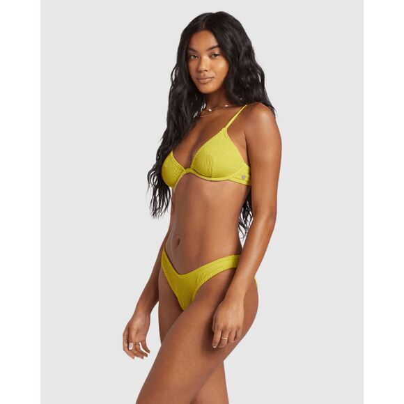 Billabong Summer High Tart Lime Reese Underwire Bikini Top Med NWT - Picture 10 of 10